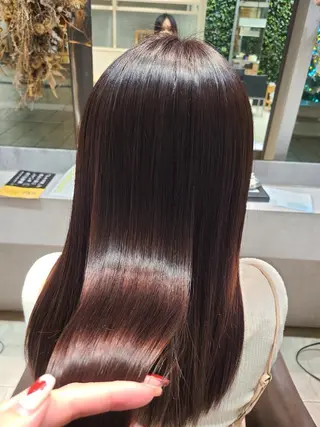 ロング パーマ 原 萌香のヘアスタイル