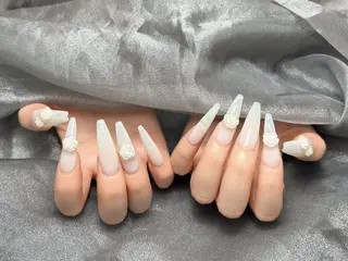 ネイル H3 Nail Tsuki🦋💙のネイルデザイン