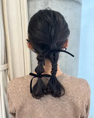 ヘアアレンジ サソウ ユリエ🥥のヘアスタイル