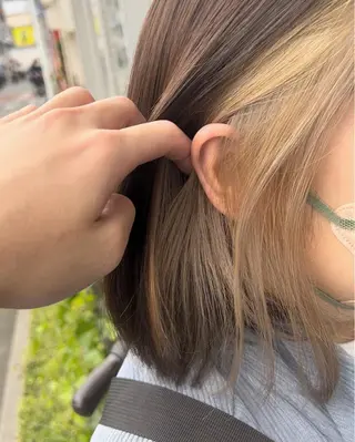 ショート ☀️ハイトーンボブ ☀️石川 海斗のヘアスタイル