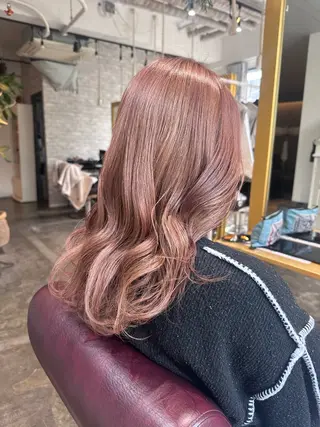 ロング カラー Saki💛心斎橋 レイヤー/艶髪のヘアスタイル