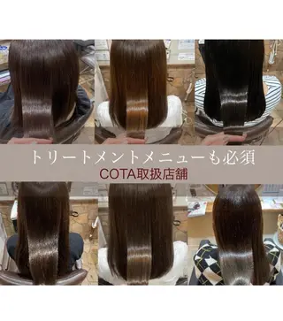 セミロング カラー annoii _pomのヘアスタイル