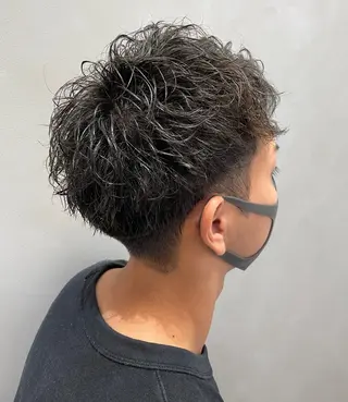 メンズ 福永速人 /メンズパーマのヘアスタイル