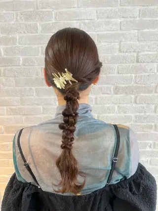 ロング ヘアアレンジ Topstylist YUKIのヘアスタイル