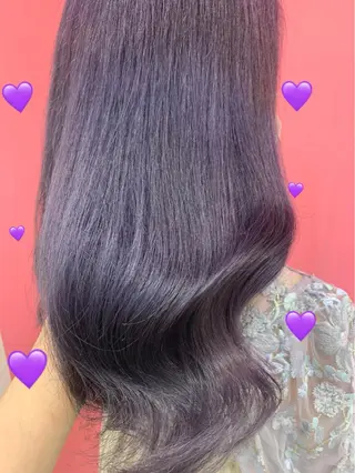 セミロング カラー 新宿駅近♡個室 ♡関口三都季🌜のヘアスタイル