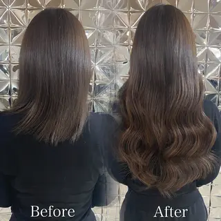 ロング ラブスタシー Lilyのヘアスタイル