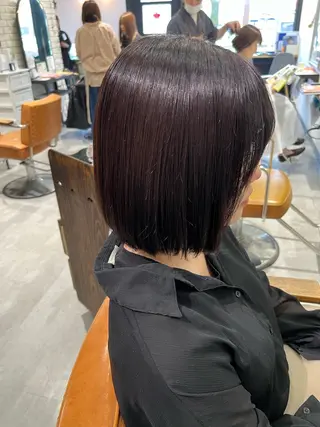 カラー 髪質改善アンジュール かのんのヘアスタイル