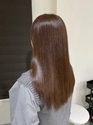 セミロング カラー イロアイヘアー Renのヘアスタイル