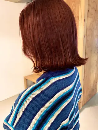 ミディアム カラー tension 【テンション】のヘアスタイル