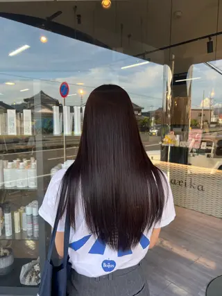 ロング カラー arika ミズキのヘアスタイル