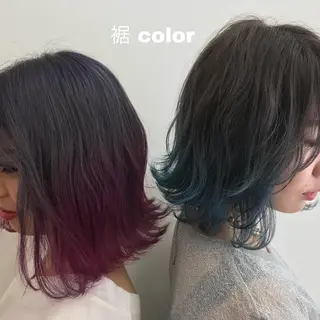 ショート カラー 【淡色color/ nail】maikoのネイルデザイン
