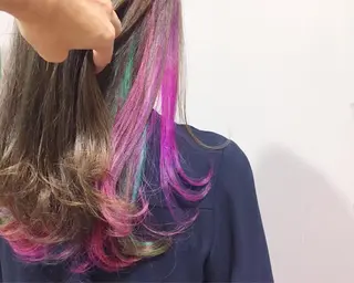 セミロング カラー VIRETTA 【ヴィレッタ】のヘアスタイル