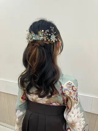ヘアアレンジ yukari 艶髪ヘアのヘアスタイル