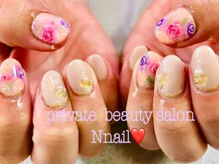 ネイル 🌿Nnail🌿 プライベートサロンのネイルデザイン