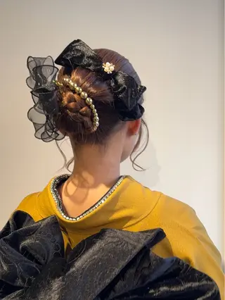 ヘアアレンジ 井手上 陽菜のヘアスタイル