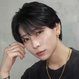 メンズ NIKA 蒲田店所属・ふーか/韓国メンズ /毛流れパーマのヘアスタイル