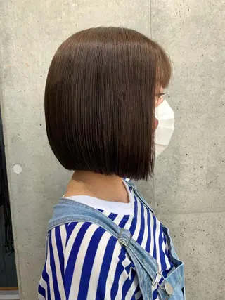 ショート カラー 韓国ヘア 🦋KIRA🦋のヘアスタイル