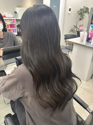 ロング カラー 🎀透明感× 赤み消し🎀正源のヘアスタイル