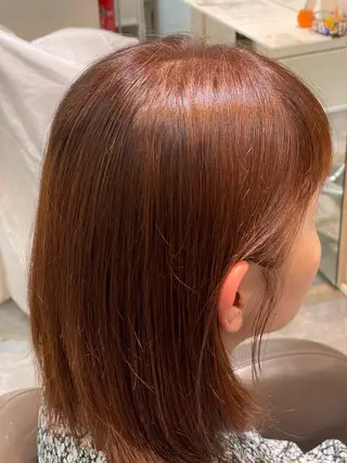 ミディアム abie hair所属・コスパ◎/ナチュラル カラー/グレイ/佑壮のヘアスタイル