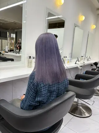 カラー 透明感ベージュ🤎 ナチュラルレイヤーのヘアスタイル