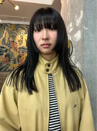 ロング ハシモトタケル🌿 ボブ/レイヤーカットのヘアスタイル