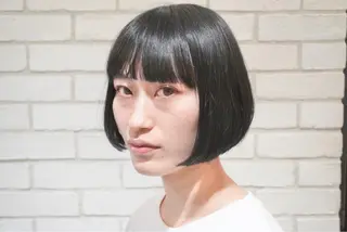 ショート ミヤザキ ユタカのヘアスタイル