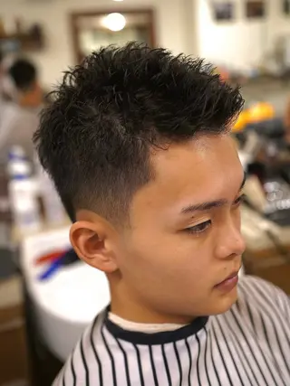 メンズ ヘアーサロンチョップショップ所属・吉祥寺バーバー takumiのヘアスタイル