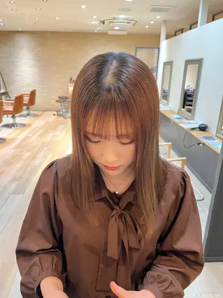 セミロング みゆ/ カラーリスト🎀のヘアスタイル