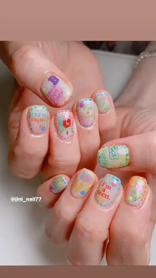 ネイル ジニ ネイルのネイルデザイン