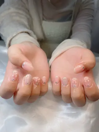 ネイル ハイネイル 自宅サロンのネイルデザイン