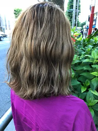 ショート カラー ✨髪質改善縮毛矯正✨ 宇田川修平のヘアスタイル