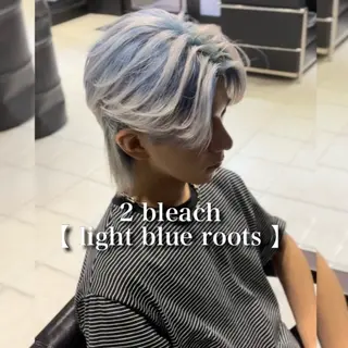 ミディアム カラー メンズ メンズカラー支持率 No.1【心斎橋】のヘアスタイル