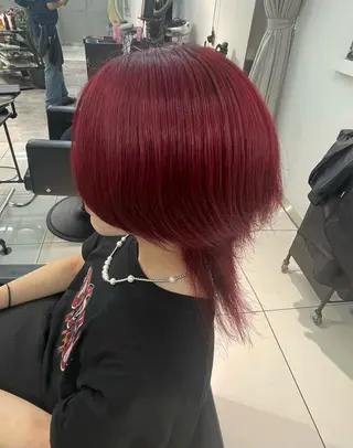 ショート カラー メンズ縮毛矯正 メンズカット/のヘアスタイル