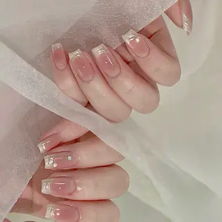 ネイル By moonネイル 🌷ワンホン/韓国風のネイルデザイン