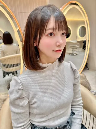 ショート カラー レイヤー❣️縮毛矯 川村利幸のヘアスタイル