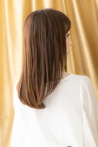 ロング カラー パーマ クセ毛解決💠艶髪 縮毛矯正💠棚村竜太のヘアスタイル