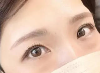 マツエク・マツパ アイブロウ カラー ASHA ikumiのマツエク・マツパデザイン