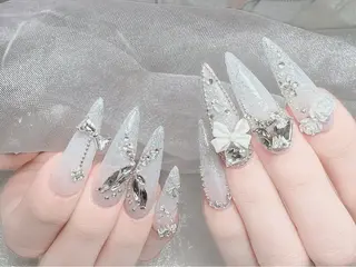 ネイル MoMoA Nail ネイル長さ出し専門店のネイルデザイン