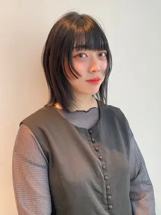 ミディアム カラー mai / linoah˚✧のヘアスタイル