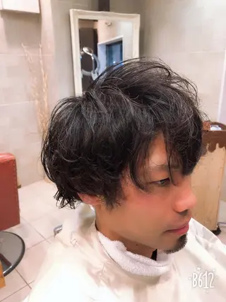 ミディアム 髪質改善 カラーJILLのヘアスタイル