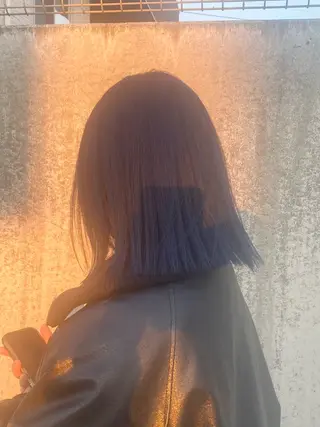 ミディアム アサクラ ユウアのヘアスタイル