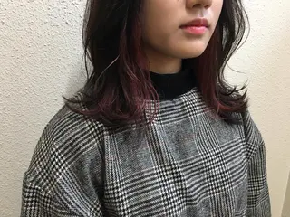 ミディアム カラー 半個室女性salon 🩰Natsumiのヘアスタイル