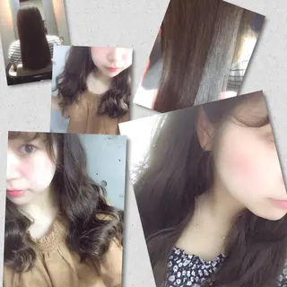 ロング カラー 今井 三智也のヘアスタイル