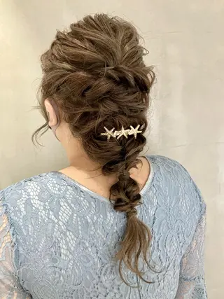 ヘアアレンジ Larry🌼中下 美香のヘアスタイル