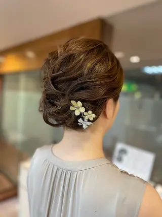ヘアアレンジ 菊地 あやかのヘアスタイル