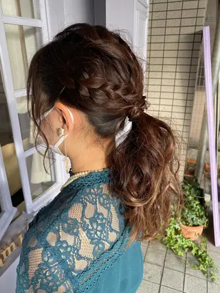 ヘアアレンジ 中野 優子のマツエク・マツパデザイン
