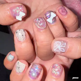 ネイル posa nail モエミのネイルデザイン