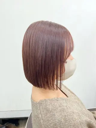 ミディアム 庄司 琉椰のヘアスタイル