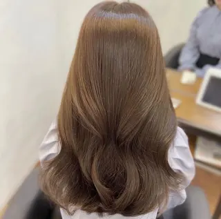 ロング カラー 優李 ゆうり‪のヘアスタイル