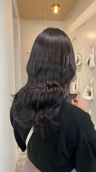 セミロング カラー ミディアムレイヤー/ 艶カラー🎀 emiのヘアスタイル